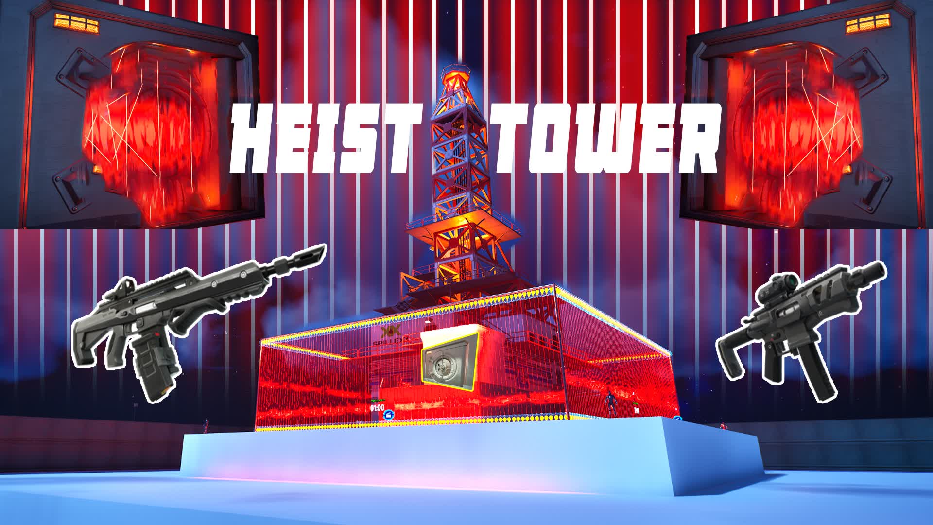 HEIST TOWER 2510 4733 2140 By Nerp2 Fortnite Creative Map Code 