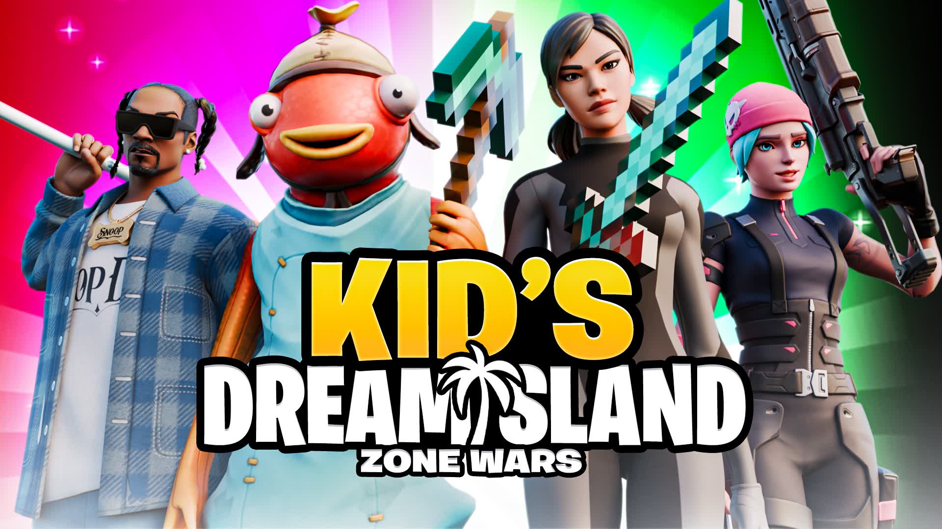 Kid's Dream Island - Zone wars 😈