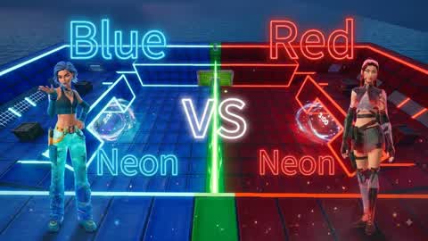 RED vs BLUE: NEON