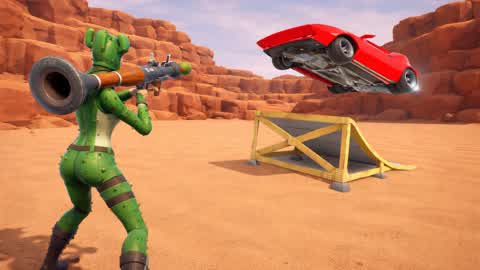Desert Rockets VS Cars