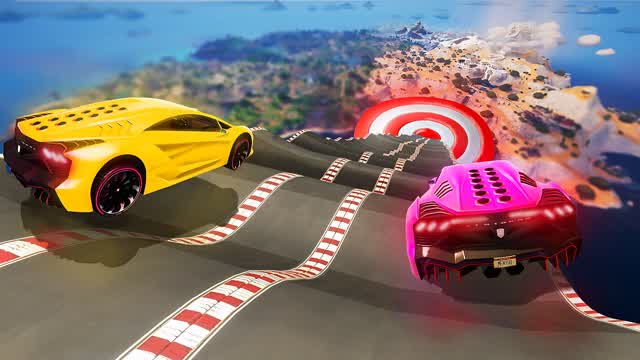 Legendary Mega Car Ramp😲🏎️💨