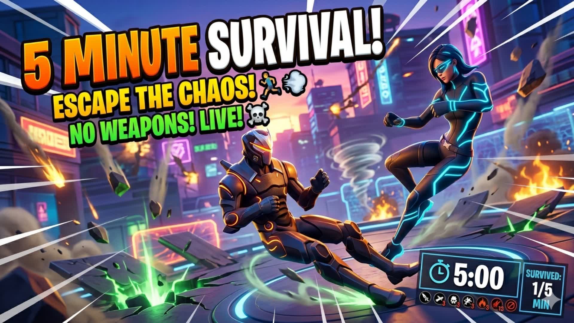 産業カオス — 5 分スコア