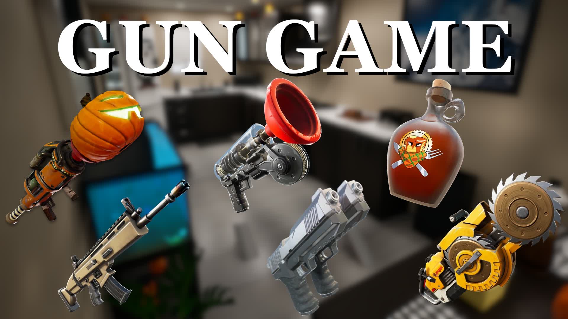 Giant Kitchen - Gun Game - 0264-3113-6426 | Fortnite Zone