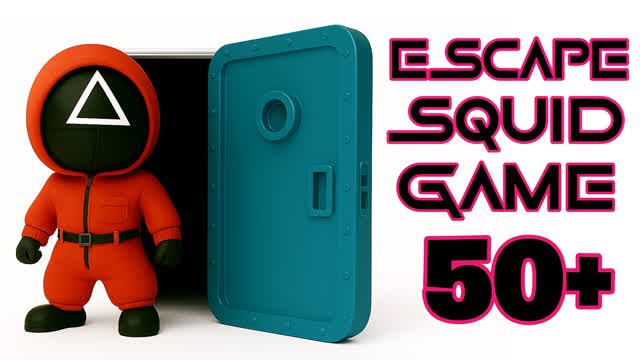 🧠ESCAPE SQUID GAME🚪 ESCAPE ROOM 50+