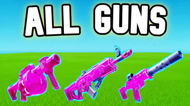 1v1 WITH RANDOM GUNS FFA