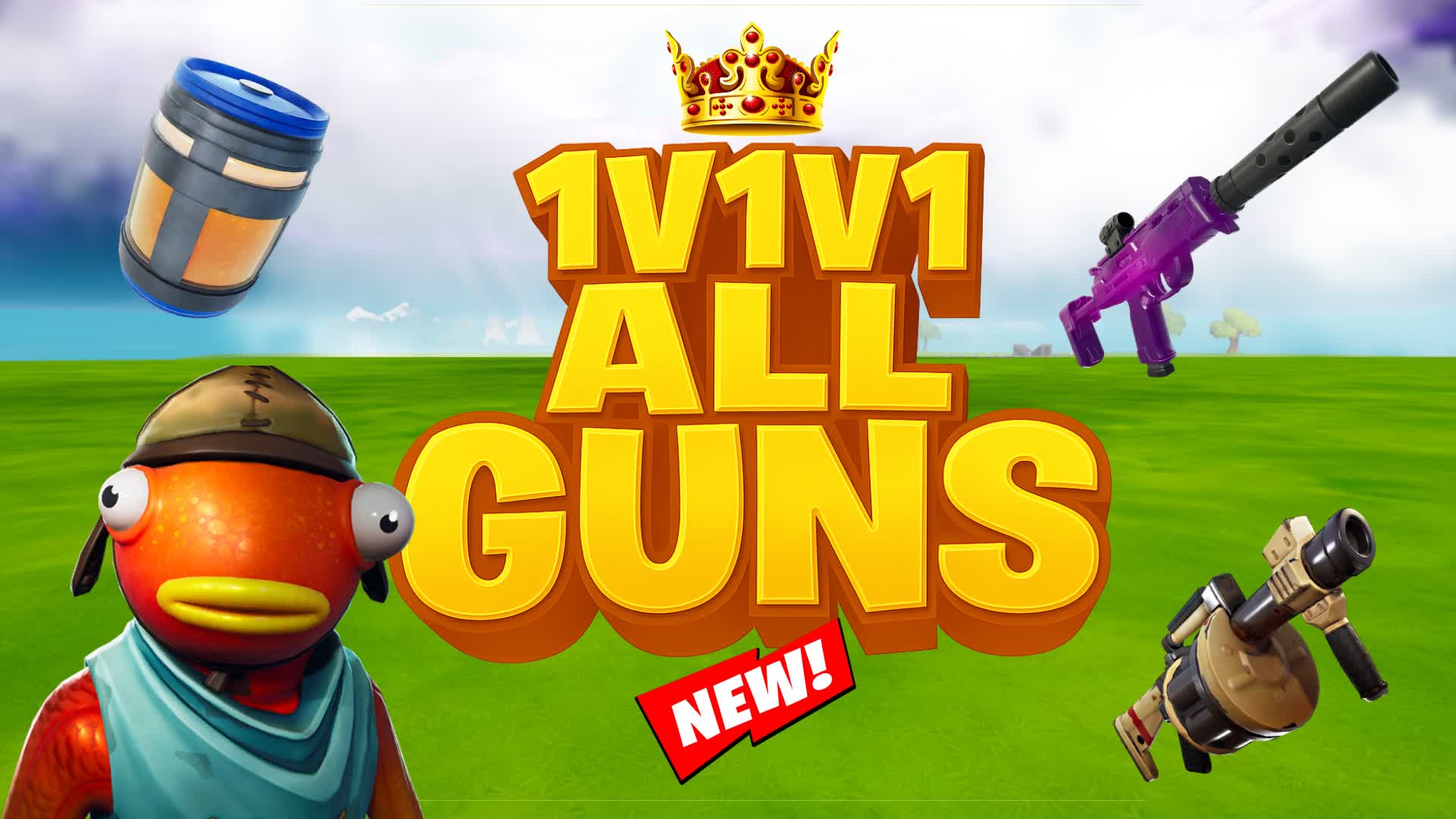 ALL GUNS 1v1v1 -  FFA