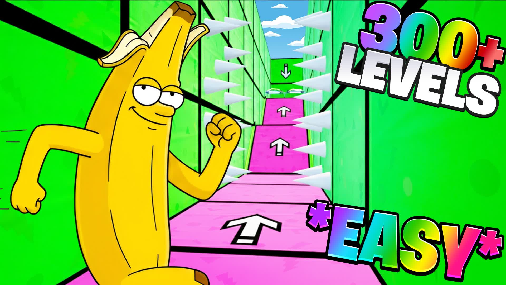 ⭐️DEFAULT EASY 300 LEVEL PARKOUR⭐️