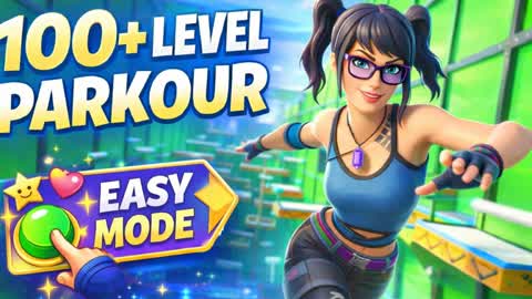 100+ LEVEL UP EASY PARKOUR 🟢✨
