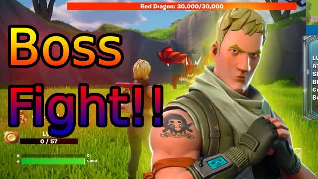 Capture 1 – Boss Fight - Red Dragon!!