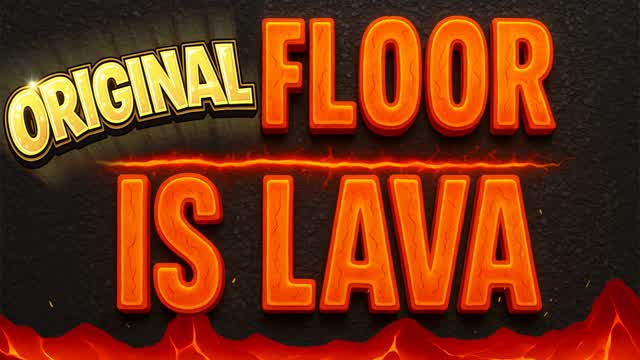 FLOOR IS LAVA 🌋 ORIGINAL Tilted Towers