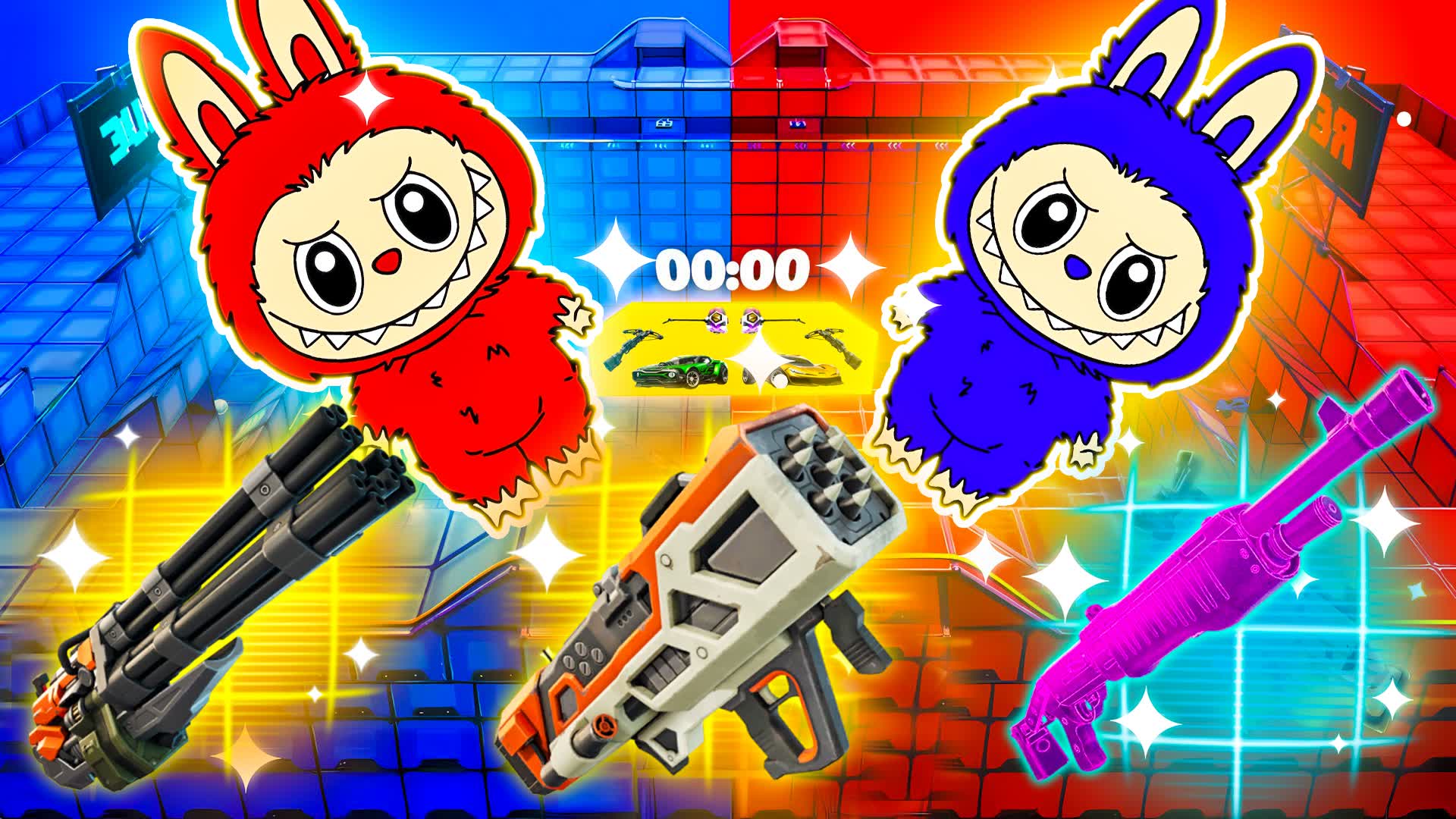 BUBUBU⭐️RED VS BLUE 🔴 🔵