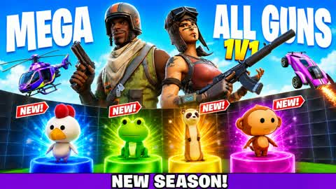 ✨MEGA ALL GUNS & VEHICLES 1V1✨