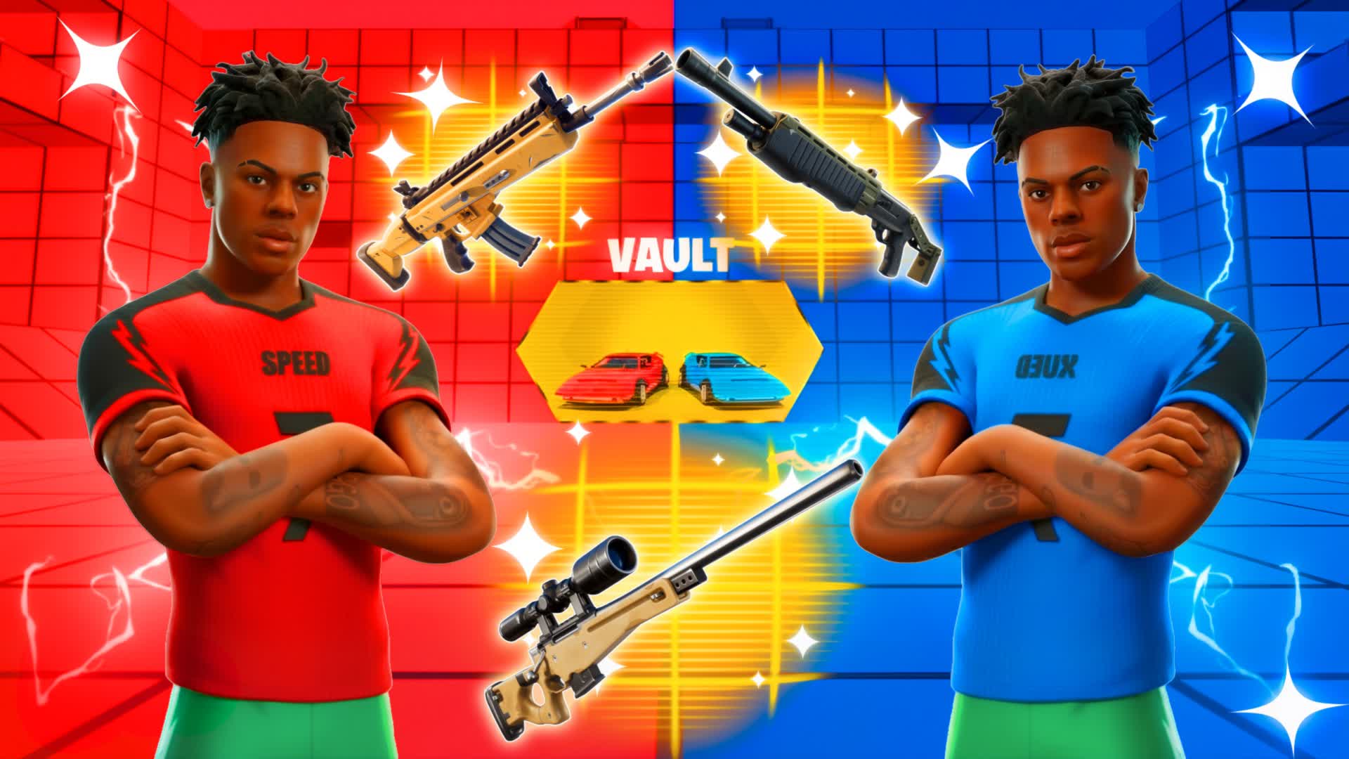 INFINITE SPEED RED VS BLUE 🔴🔵