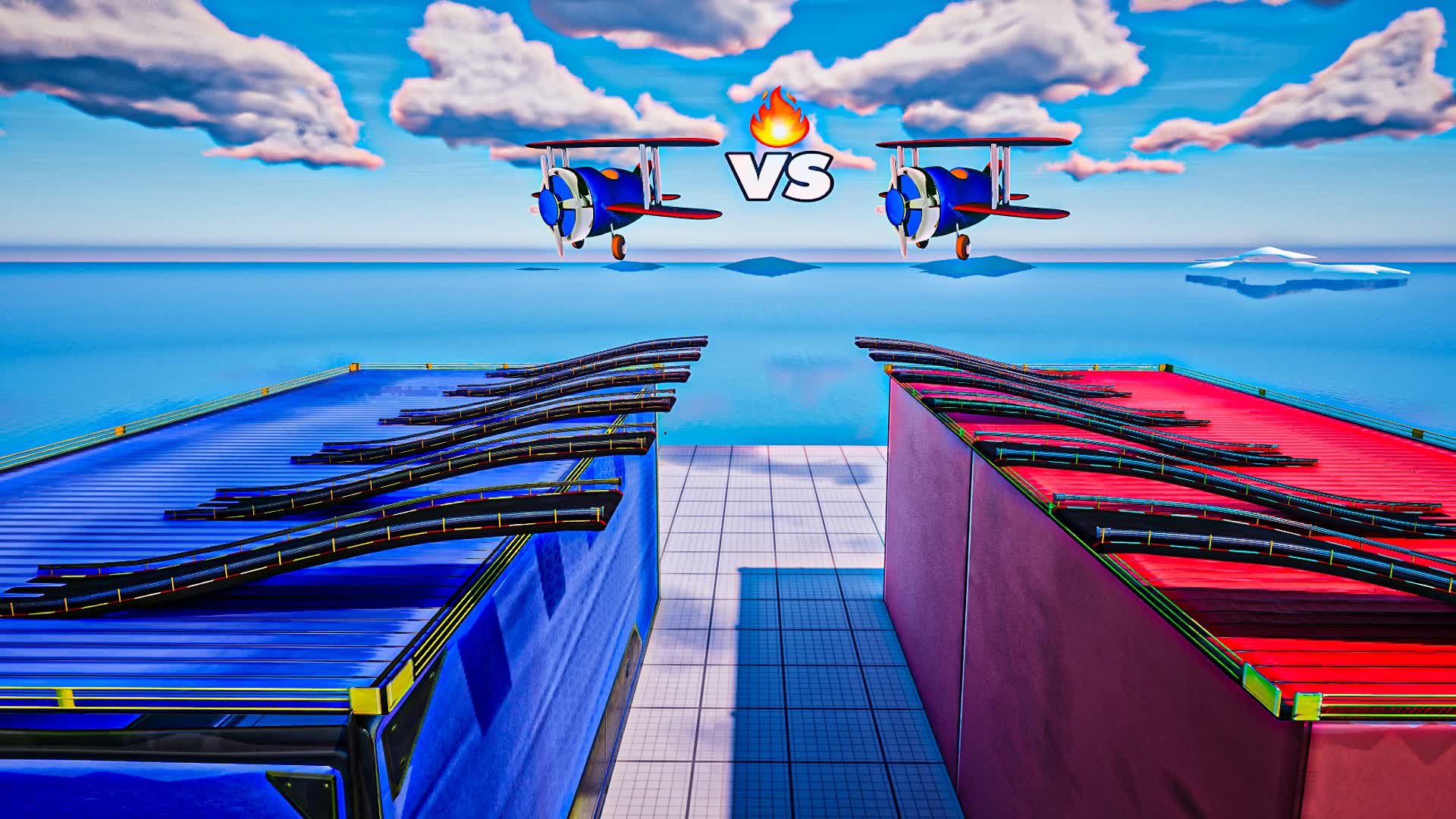 PLANE FIGHT ✈️	RED VS BLUE FREE FOR ALL