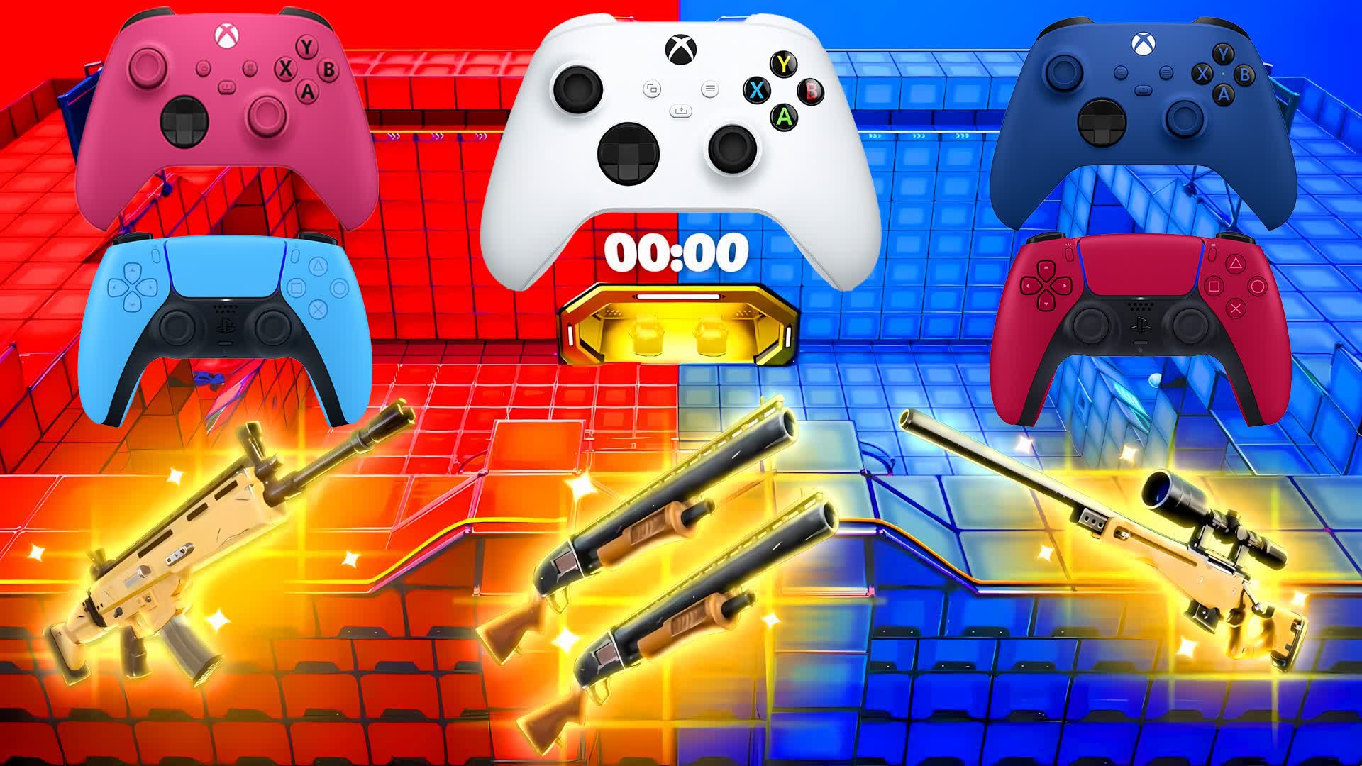 🔴CHAOS RED VS 🔵PHOENIX By HAMDAX