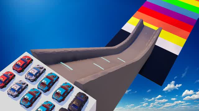 🚙CARS MEGA RAMP: Airborne 🚀