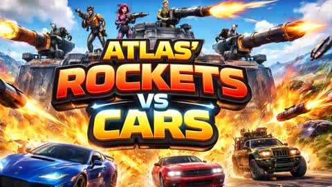 Atlas' Rocket Vs Cars