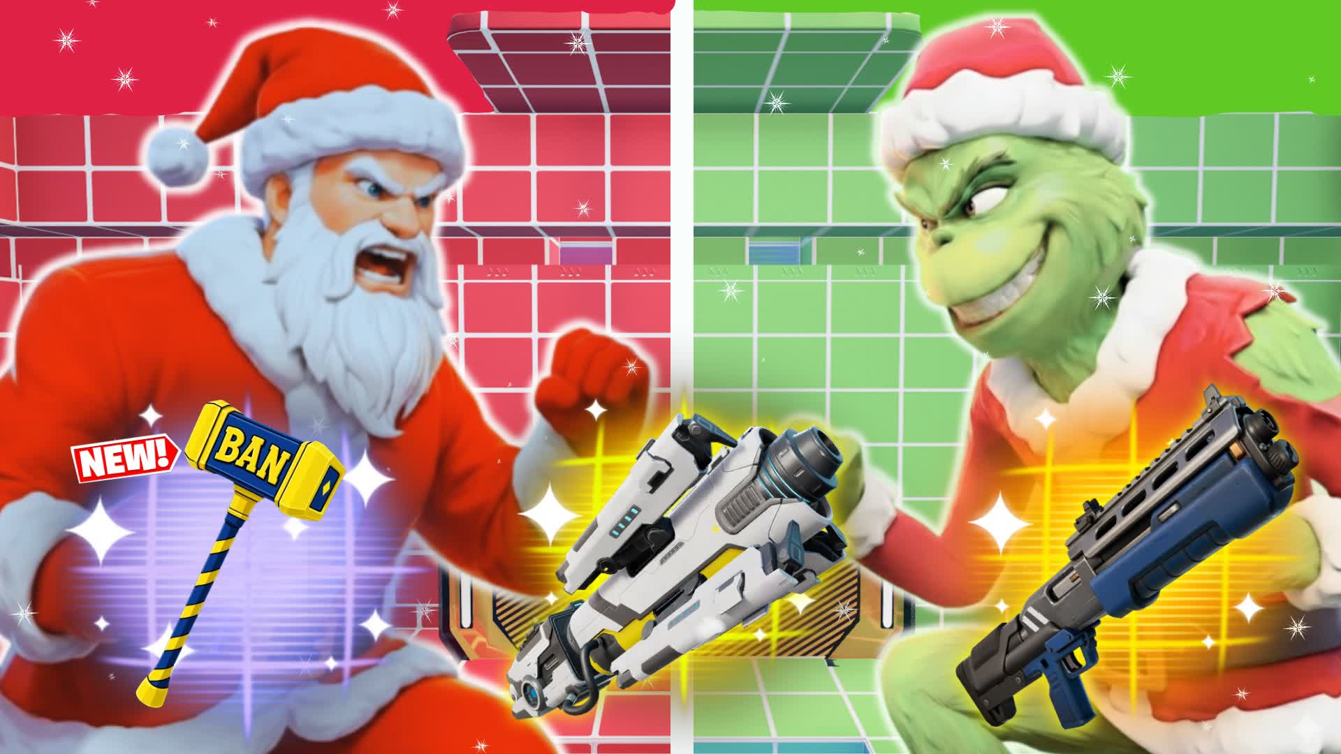 CHRISTMAS RED VS BLUE🔴🔵 BEST212