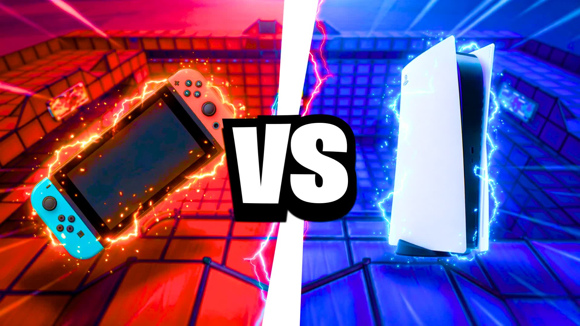 SECRET SWITCH VS CONSOLE RED VS BLUE🔴🔵