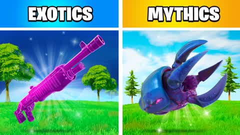 EXOTICS VS MYTHICS💥