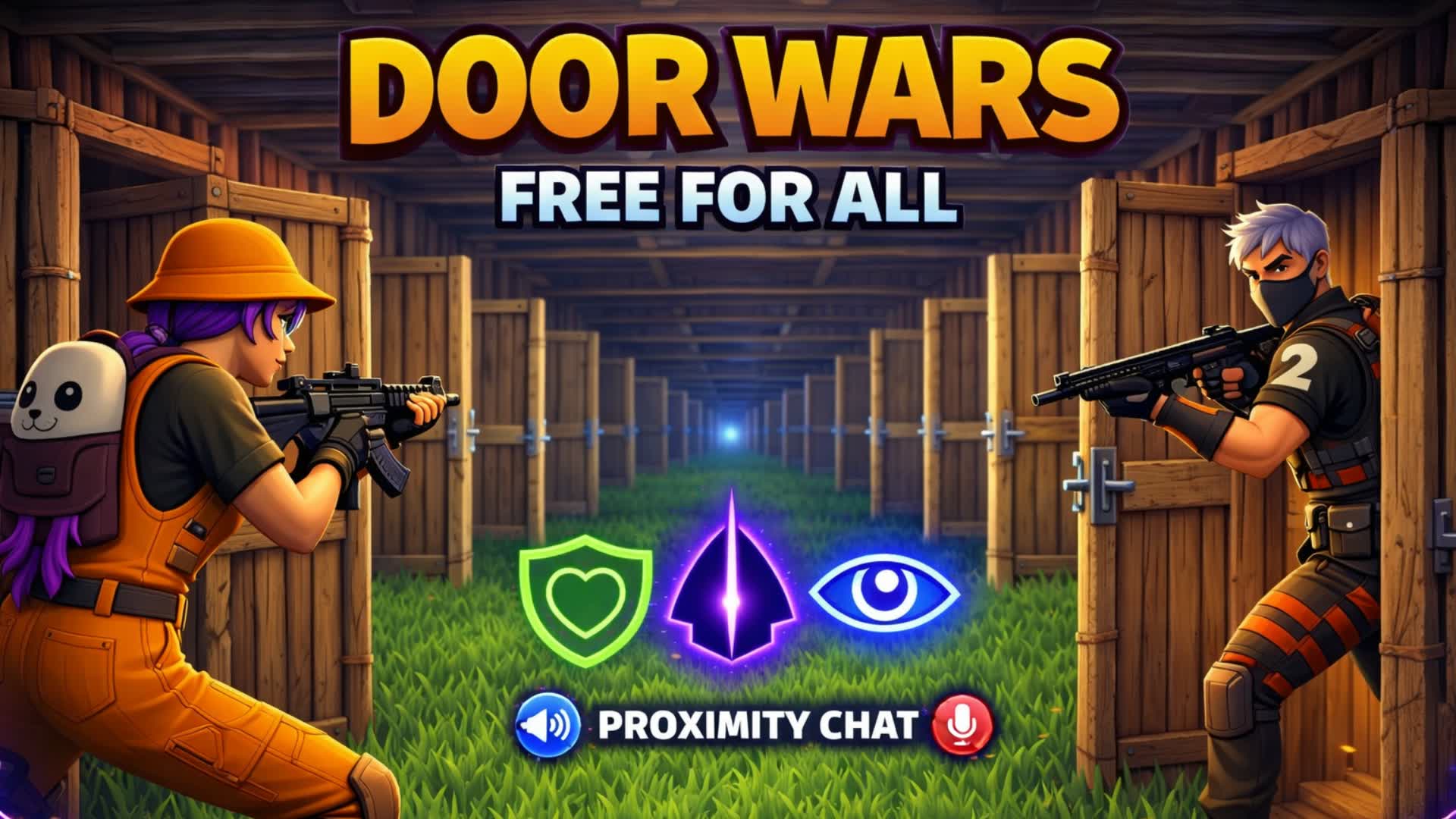 ドアウォーズ 🤯🚪 FFA + 近距離ボイスチャット 🔊