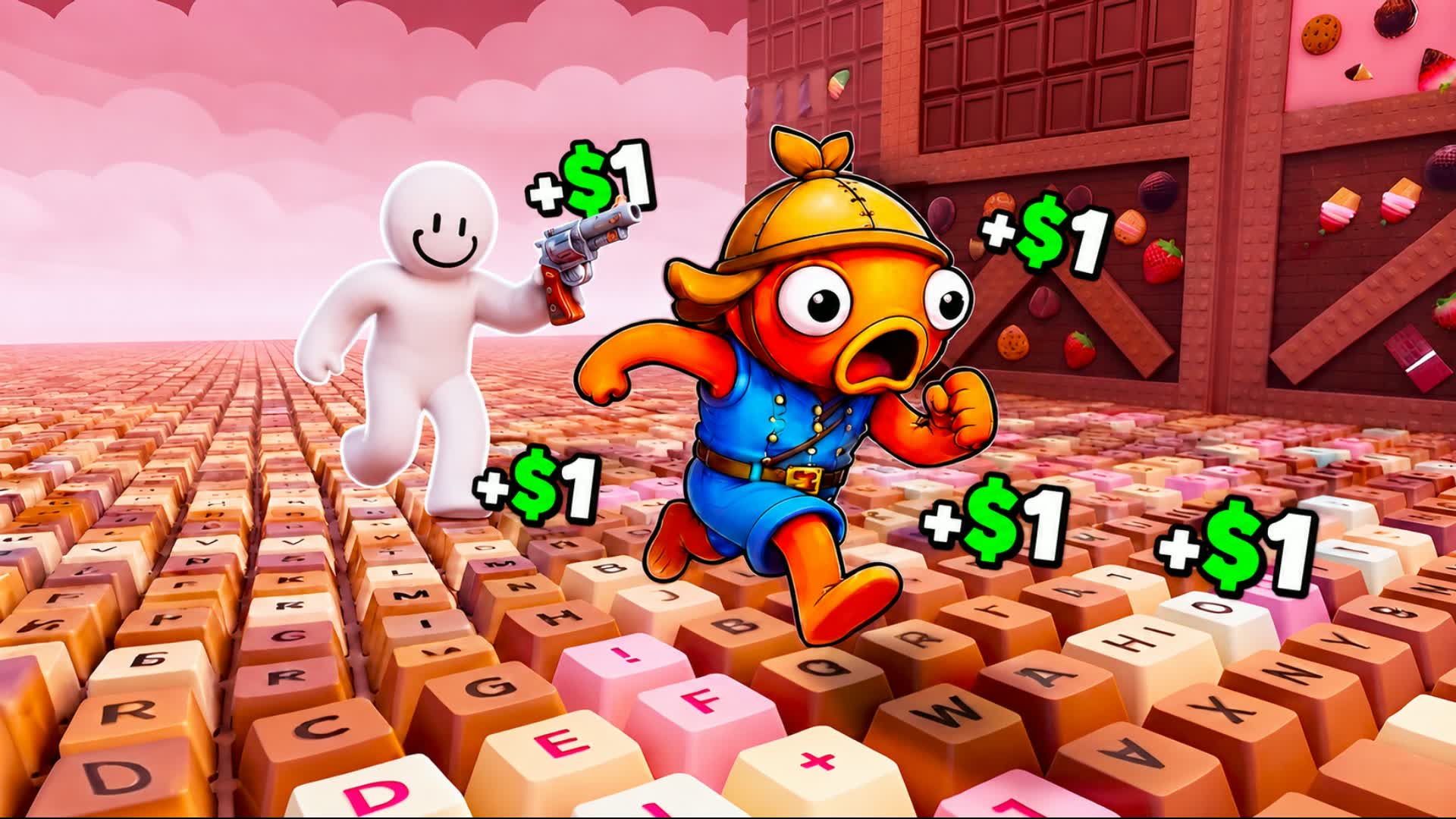 +$1 SPEED KEYBOARD GUN GAME