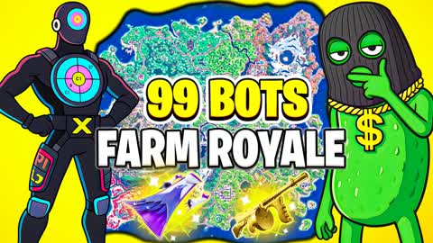 99 BOTS ROYALE ⭐ TILTED TOWERS ⭐