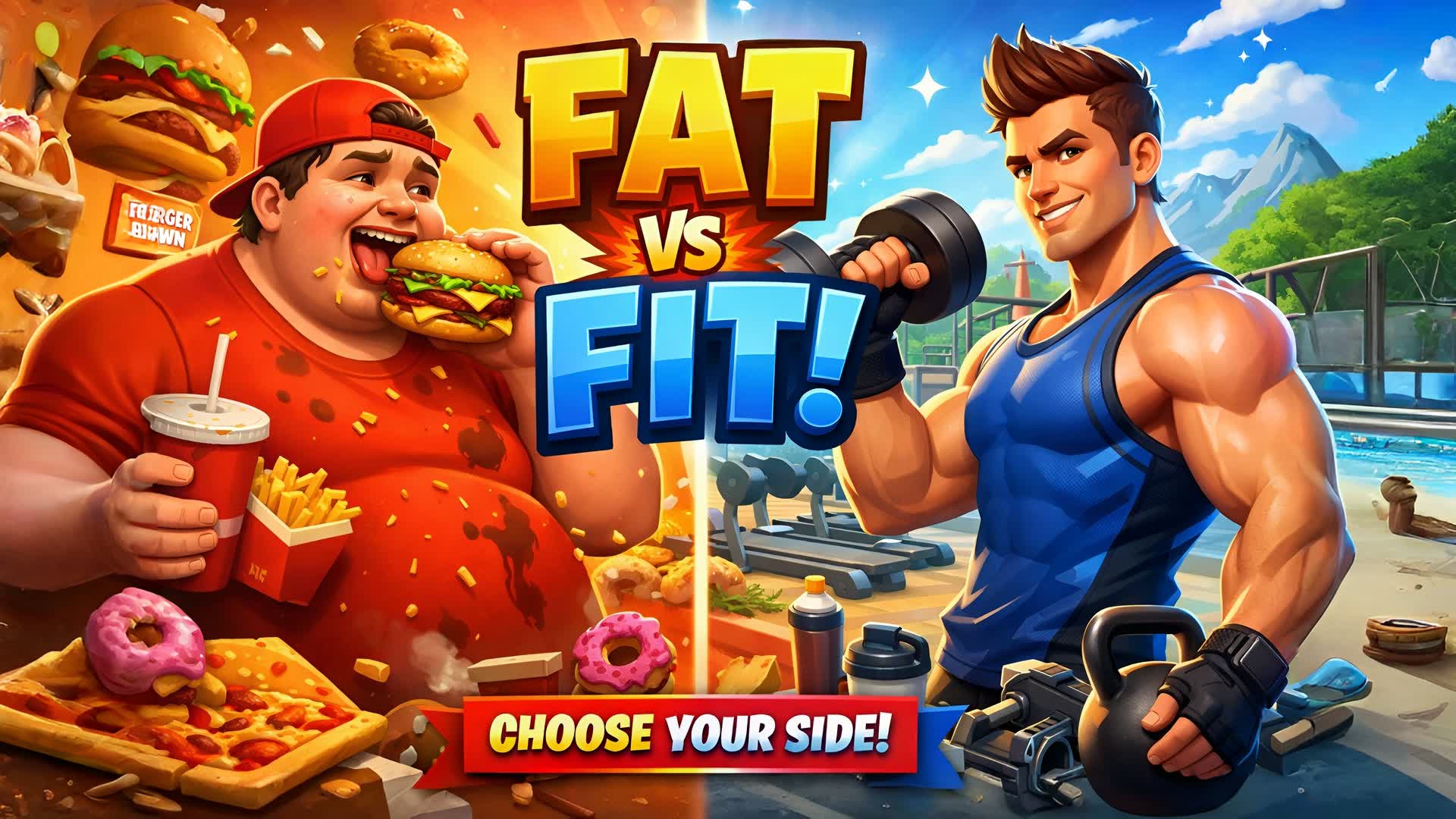 太っちょ vs フィット - ゴルドス vs フエルテス