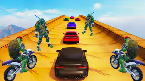 🚗 SUPER CITY TMNT🕹️New CARS GAME