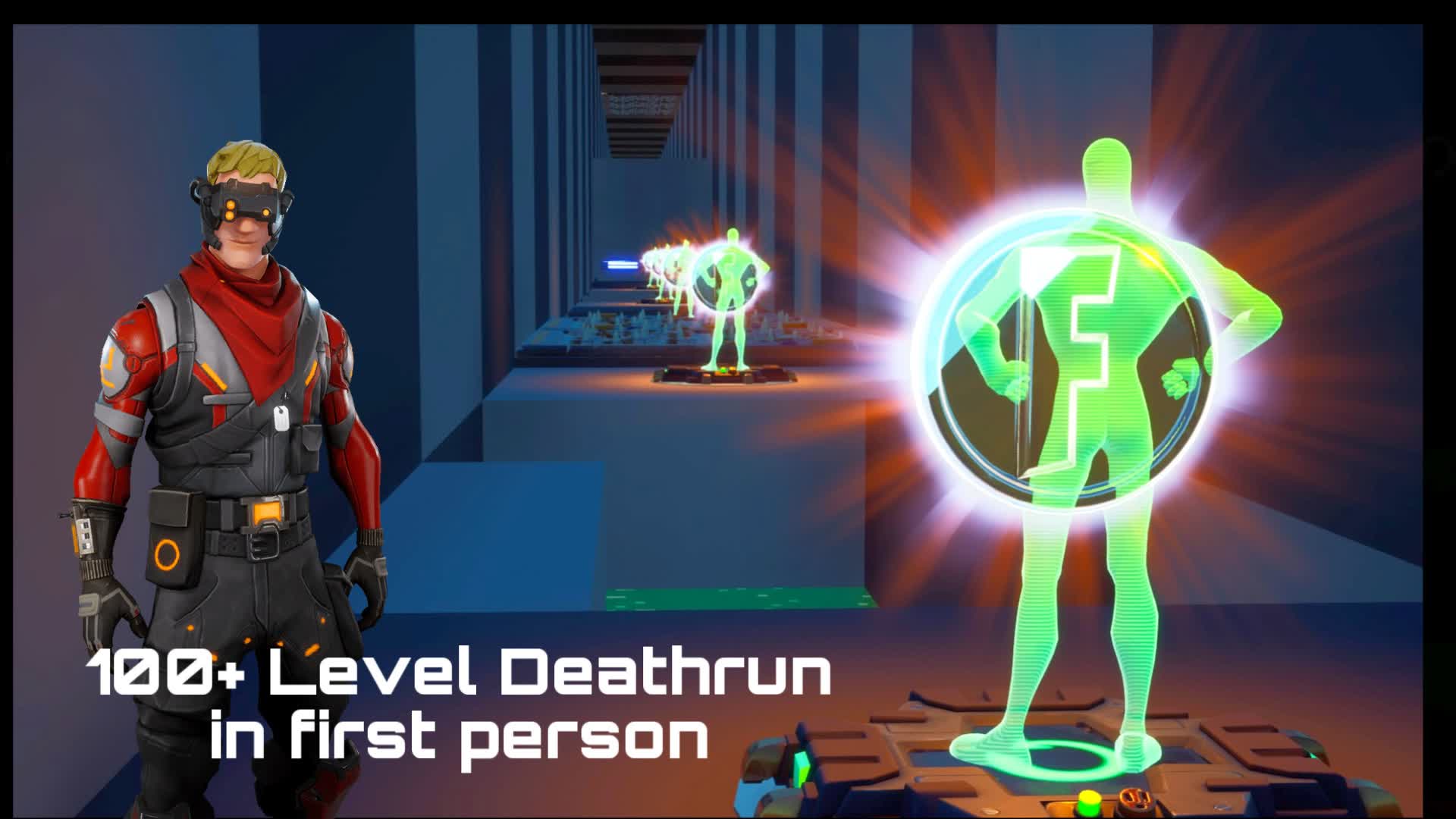 100+ level Deathrun in first Person