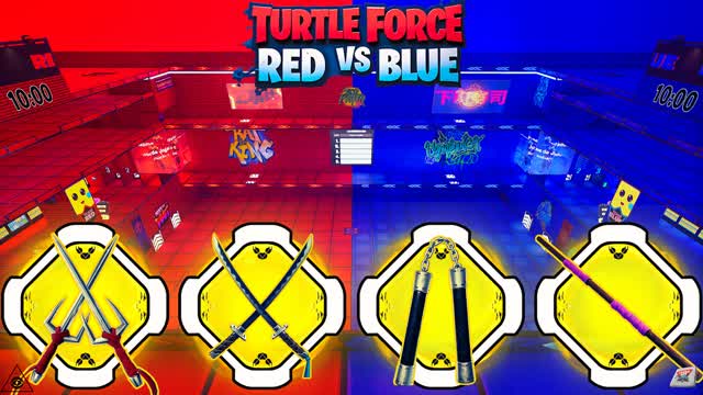 Turtle Force: Red vs Blue (TMNT)