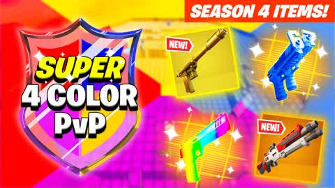 SUPER 4 COLOR PVP🔴🔵🧡💜