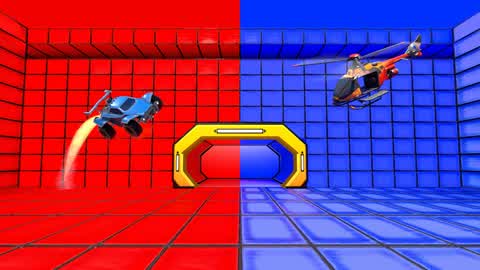MEGA RED VS BLUE