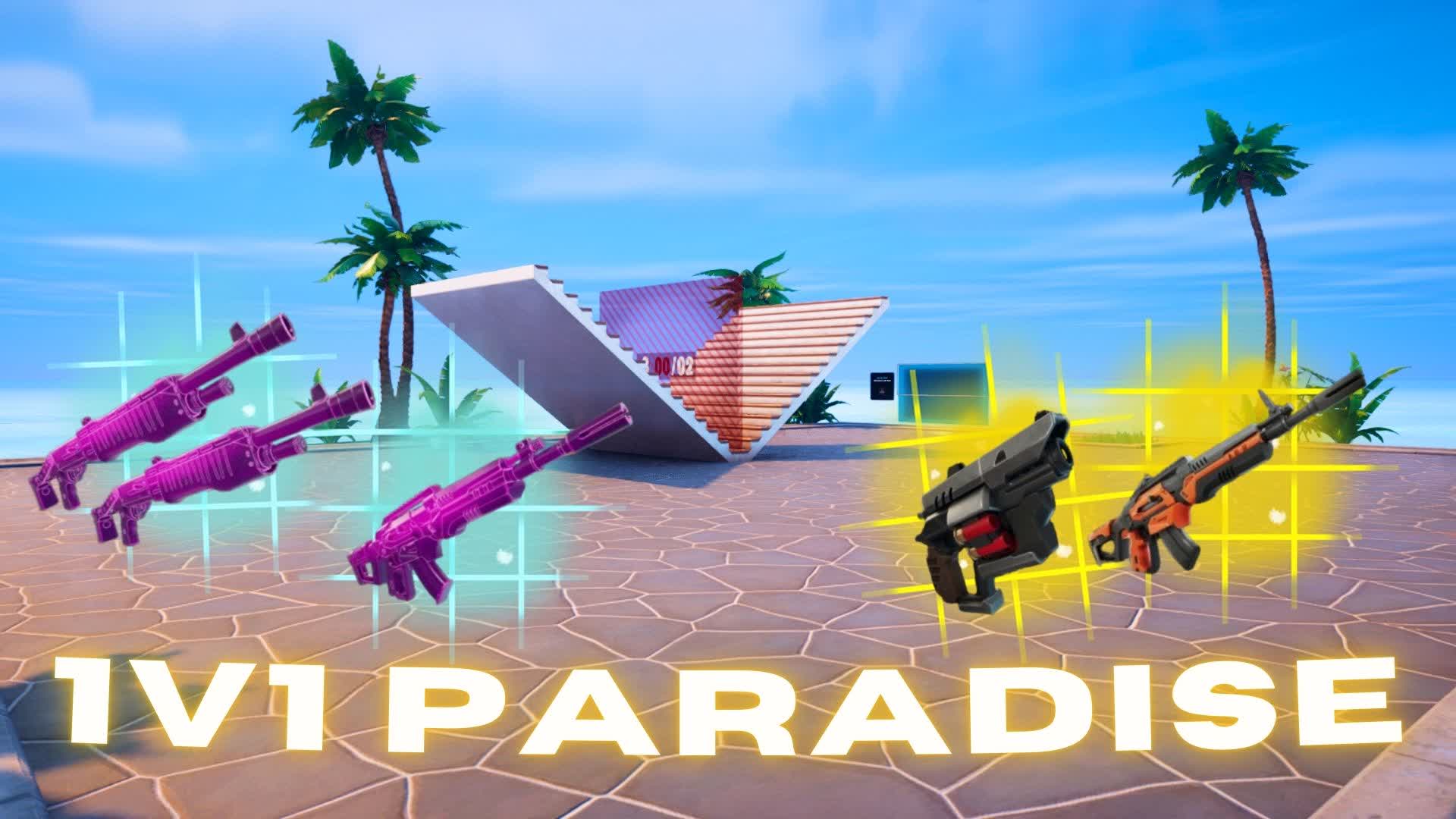 🌴 1V1 PARADISE | PRACTICE | 2 PLAYER 🌴