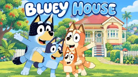 BLUEY HOUSE 🔵🐶