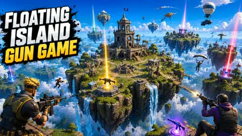 floating island gun game