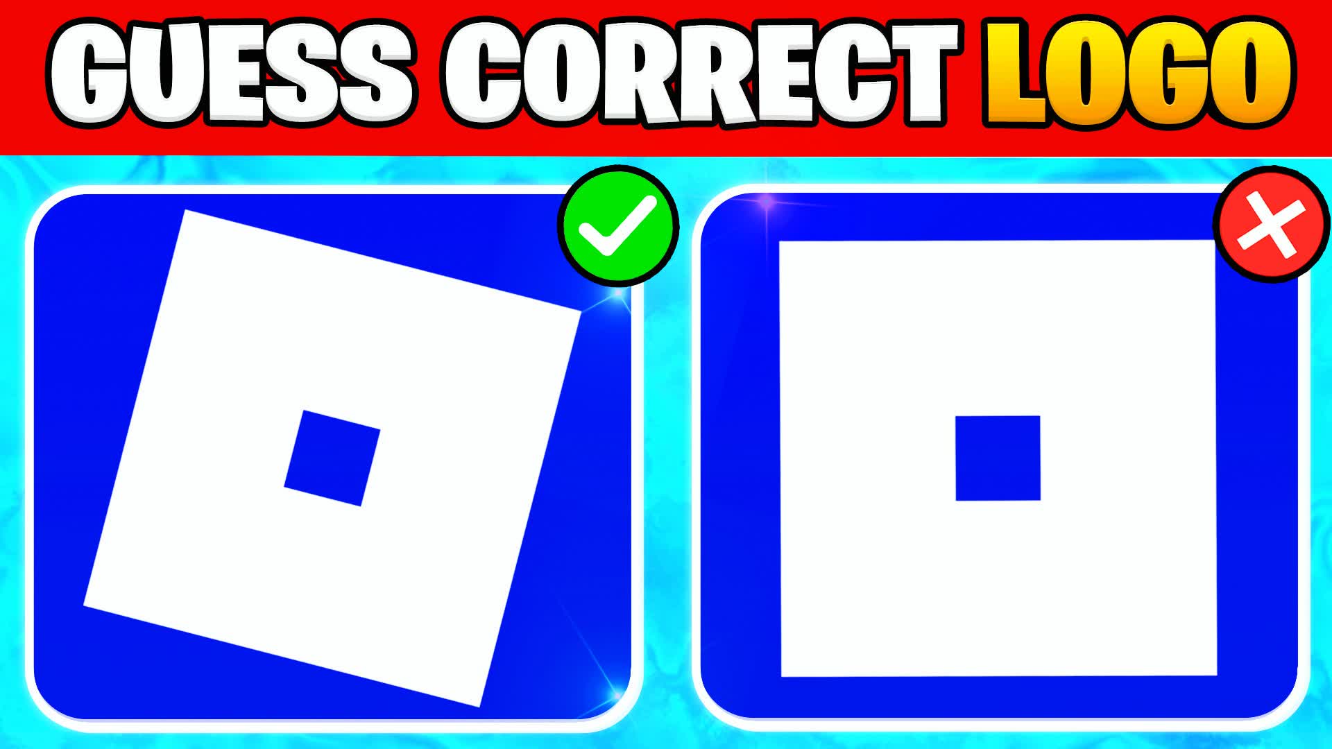 GUESS THE LOGO 🔍 PARKOUR MINIGAME ⭐