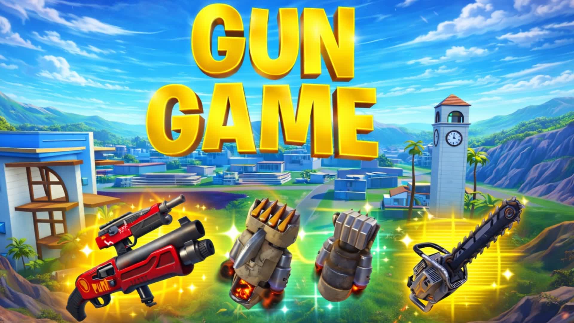 🔫GUN GAME_ONE SHOT ALL WEAPONS