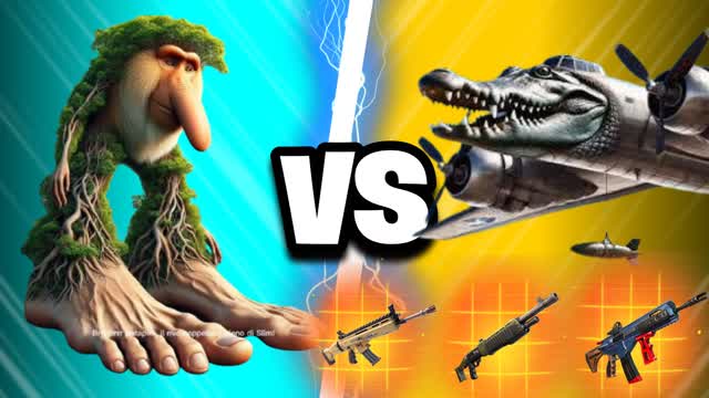 BRBRPATAPIM VS BOMBARDILO CROCODILO