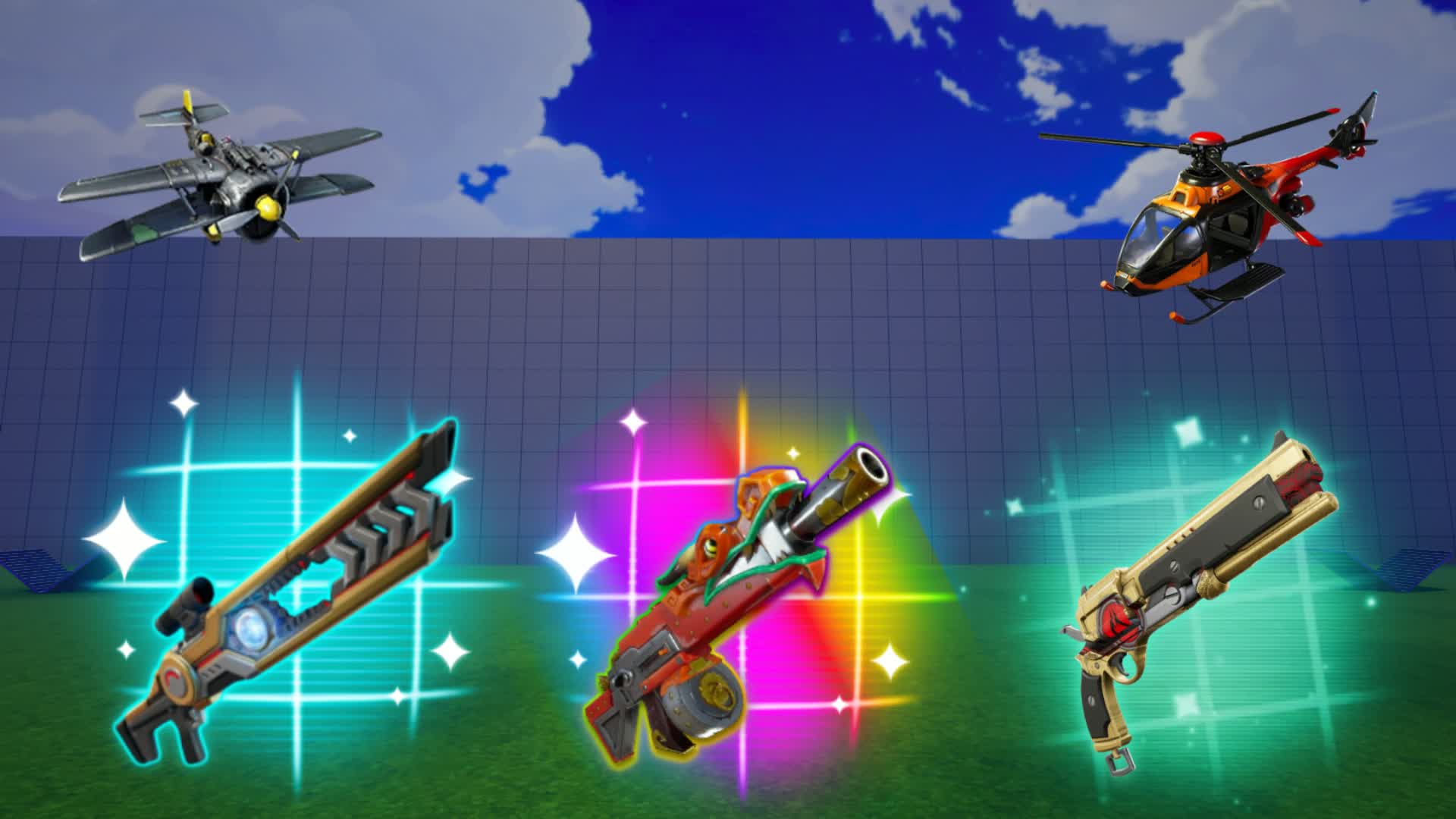 1V1 WEAPON WARS!