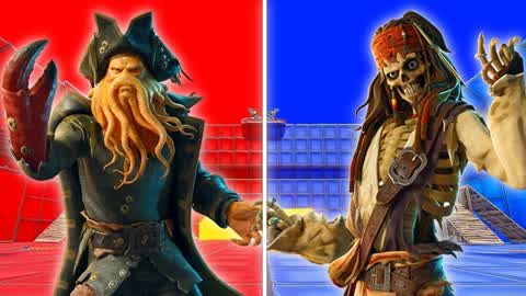 MEGA PIRATE RED VS BLUE HEROS 🔥