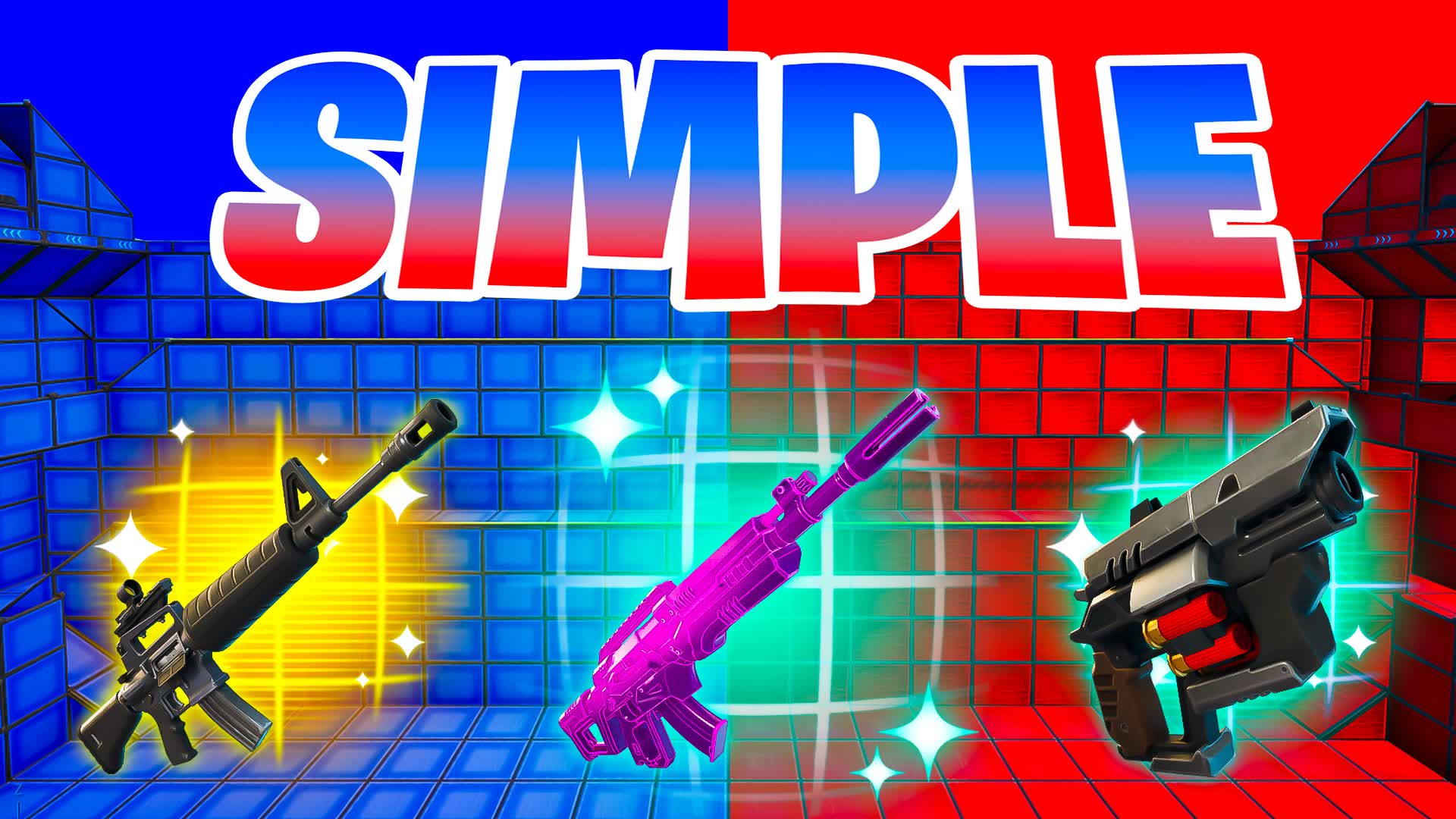 🏆SIMPLE RED VS BLUE 🔴🔵[NEW]