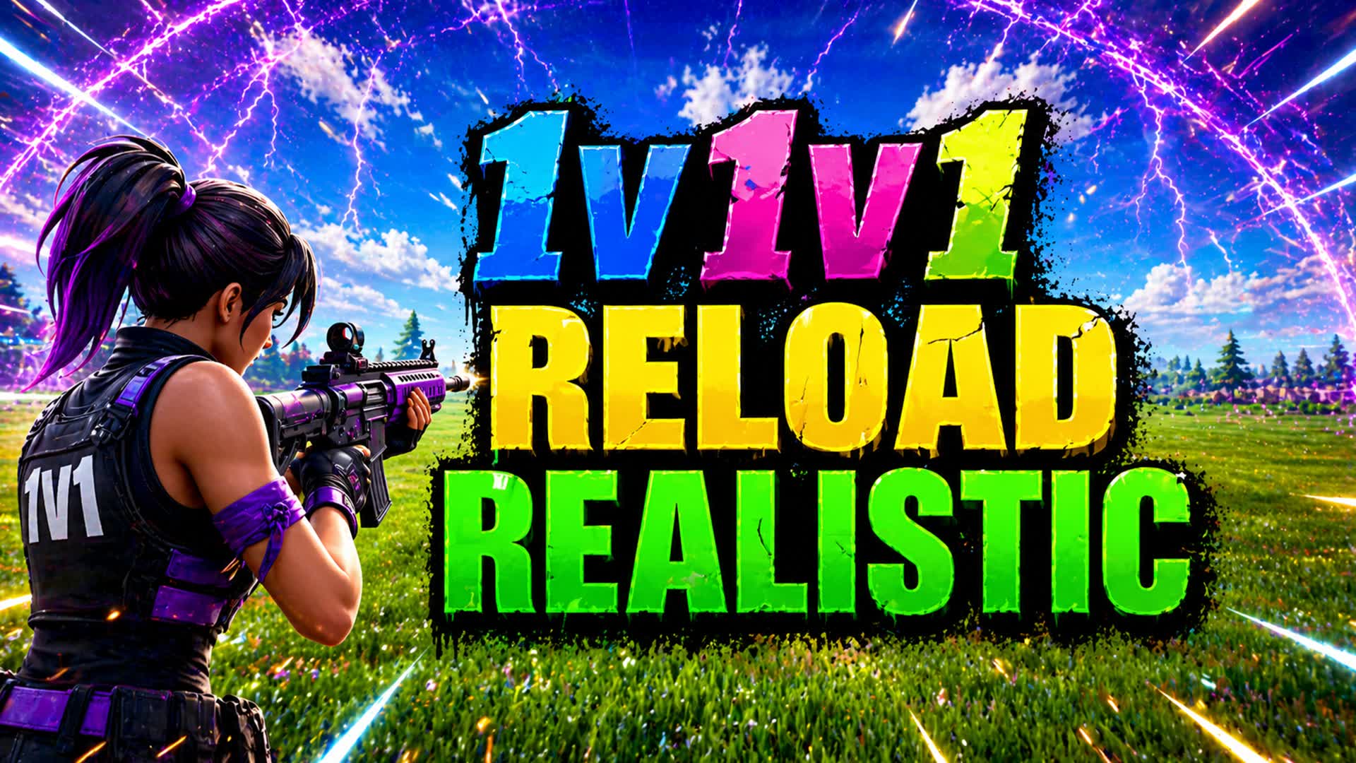 1v1v1 RELOAD REALISTICS FFA BUILD FIGHT