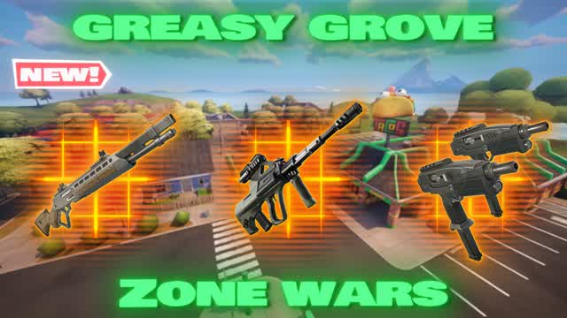 Greasy Grove Zone Wars [New Weapons]