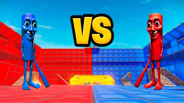 SUPER TUNG TUNG RED VS BLUE 🔴🔵