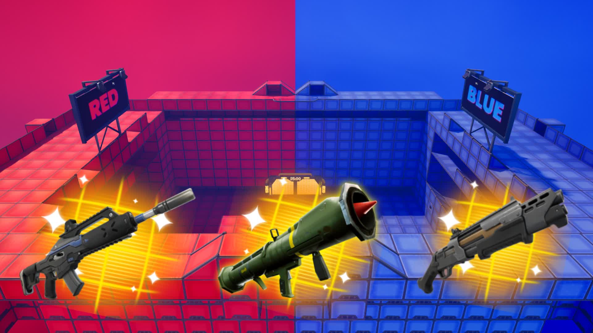 SUPER RED VS BLUE 🔴🔵
