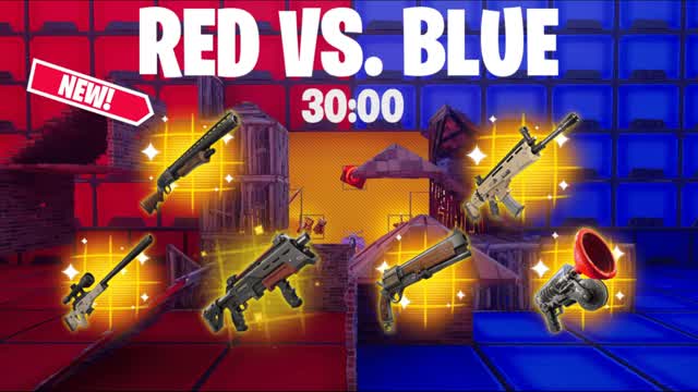 🔴 Red vs Blue Battle Arena 🔵