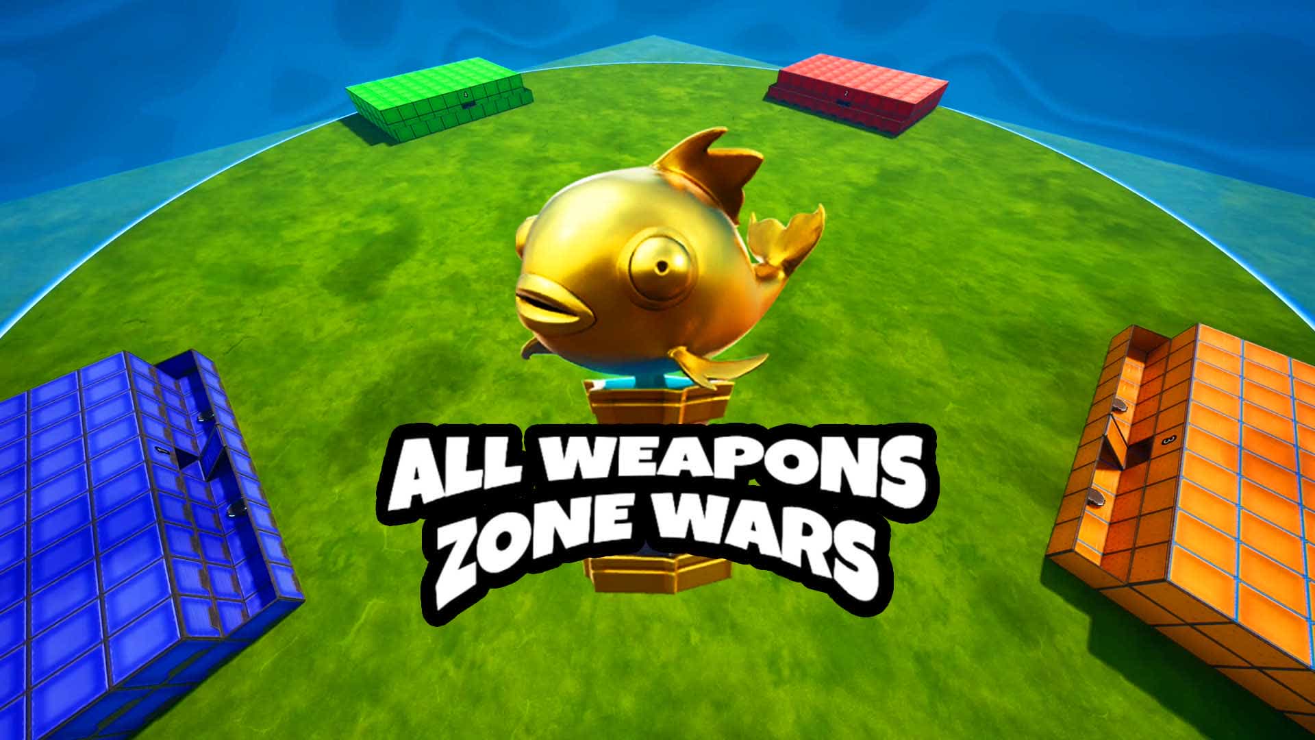 ALL WEAPONS ZONE WARS 🌀 423394910888 by iplaytobi Fortnite Creative