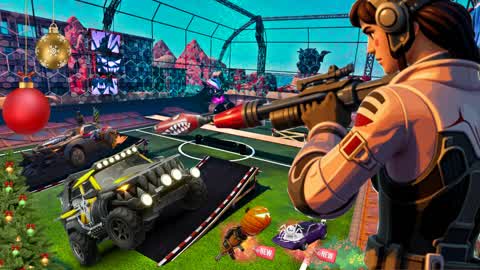 Rockets vs Cars Desert Blitz