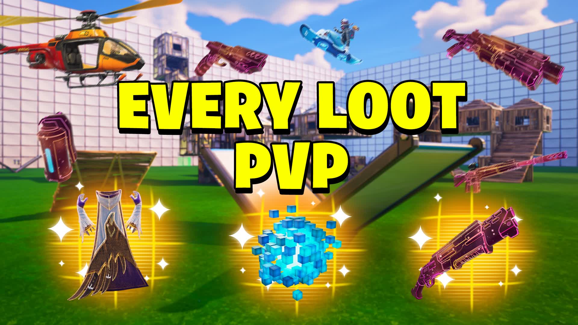 EVERY GUNS AND VEHICLES 1v1